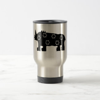 Tasse de banlieusard, rhinocéros africain