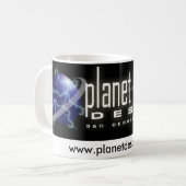 Tasse de bannière de descente de planète (Devant gauche)