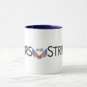 Tasse de bannière étoilée (Centre)