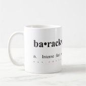 Tasse de Baracknophobia (Gauche)