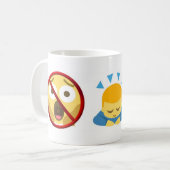 Tasse de base Emoji : Aucune crainte, ne cintrent (Devant gauche)