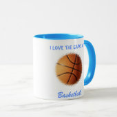Tasse de basket-ball (Devant droit)