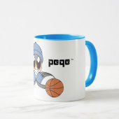 Tasse de basket-ball de PEQE (Devant droit)