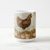 Tasse de basse-cour de poulet (Centre)