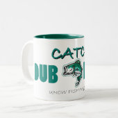Tasse de BASSE de COPIE de club de pêche d'UNCW (Devant gauche)