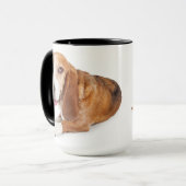 Tasse de basset de Toby (Devant gauche)