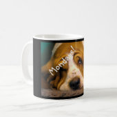 Tasse de Basset Hound lundi (Devant gauche)