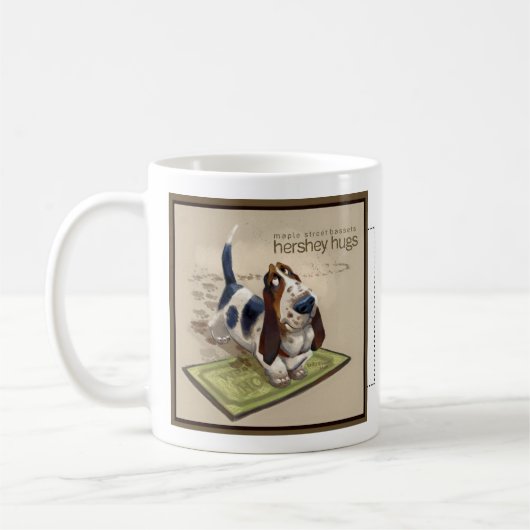 Tasse de bassets de rue d'érable (Gauche)