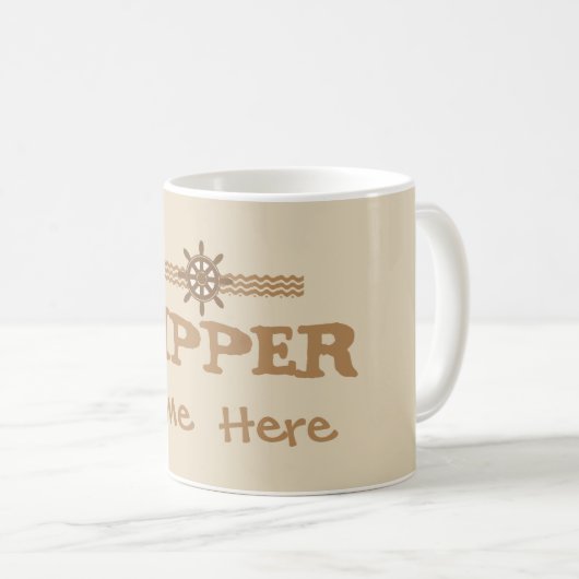 Tasse de bateau de capitaine (Devant droit)