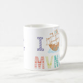 Tasse de bateau de pirate de MVNS 2014/2015 (Devant droit)