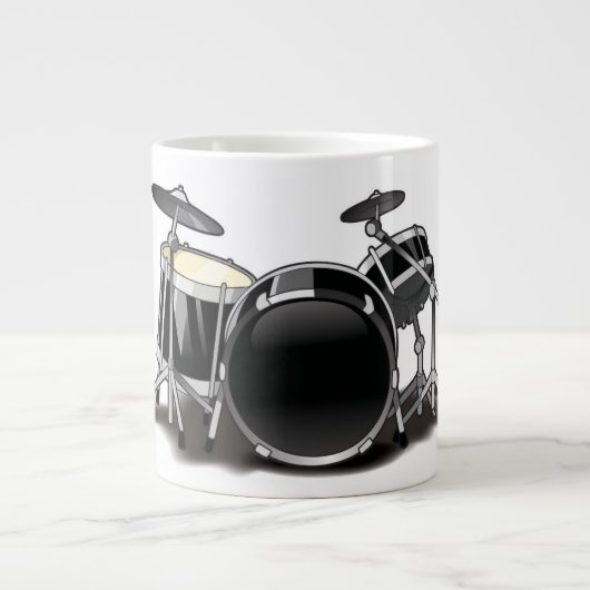 Tasse de batteur de bande dessinée (Devant)