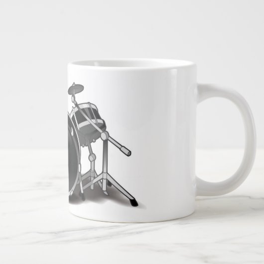 Tasse de batteur de bande dessinée (Droite)
