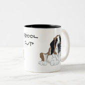 Tasse de bave de St Bernard (Devant droit)