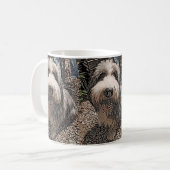 Tasse de Beardie (Devant gauche)