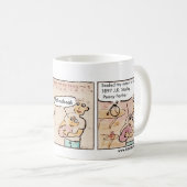 Tasse de bébé précoce | Dimwitz Comics (Devant droit)