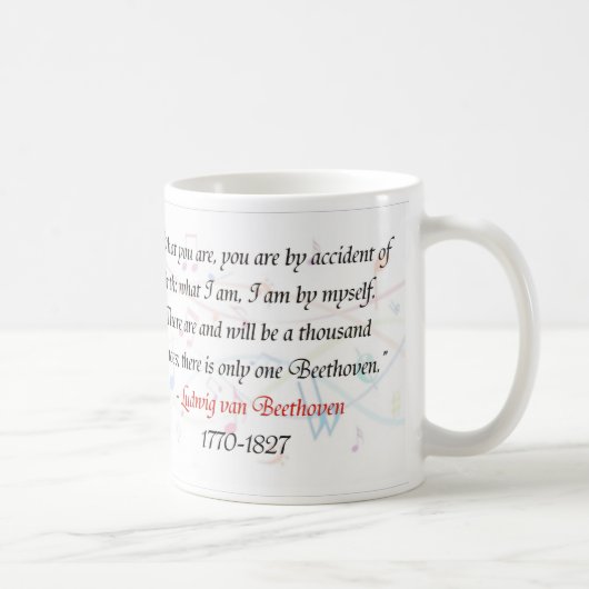 tasse de beethoven (Droite)