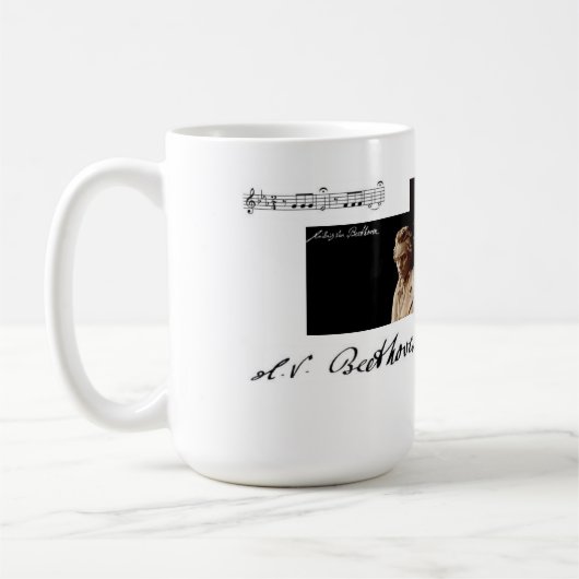 tasse de beethoven (Gauche)