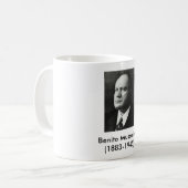 Tasse de Benito Mussolini (Devant gauche)