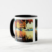 Tasse de Bergen Norvège (Devant gauche)