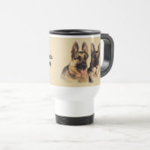 Tasse de berger allemand (Devant droit)