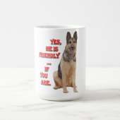 Tasse de berger allemand (Centre)