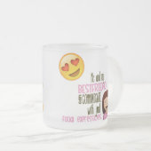 Tasse de Bestie Emoji (personnalisable) (Devant droit)