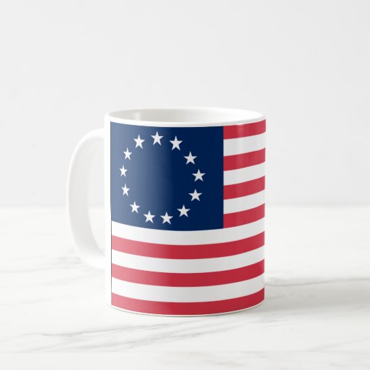 Tasse de Betsy Ross (Devant gauche)