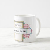 Tasse de bible et de fleur (Devant droit)