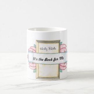 Tasse de bible et de fleur