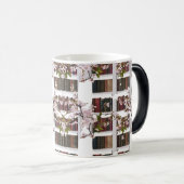 Tasse de bibliothèque à changement de couleur magi (Devant droit)