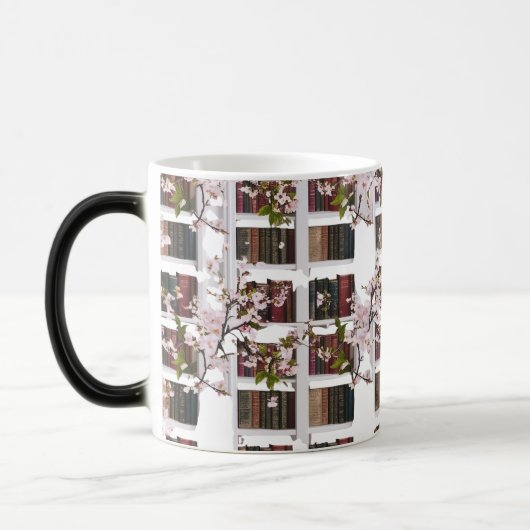 Tasse de bibliothèque à changement de couleur magi (Gauche)