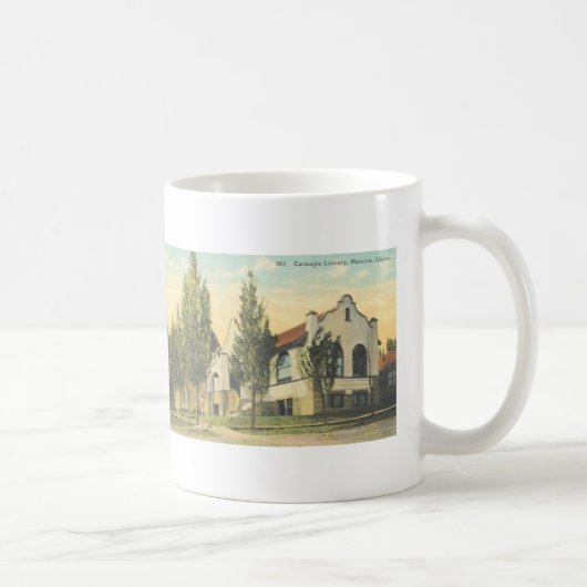 Tasse de bibliothèque de Moscou Idaho Carnegie (Droite)