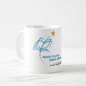Tasse de bibliothèque publique du comté de Harris (Devant gauche)