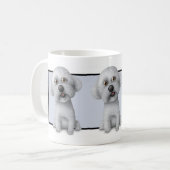 Tasse de Bichon Frise (Devant gauche)