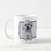 Tasse de Bichon Frise (Gauche)