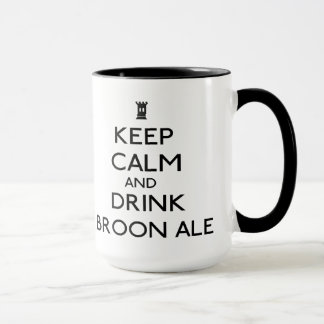 Tasse de bière anglaise de Broon