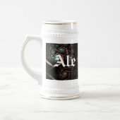Tasse de bière anglaise de conception de TEXTURE (Gauche)