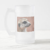 Tasse de bière curieuse de Meerkat (Gauche)