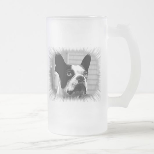 Tasse de bière de Boston Terrier (Droit)