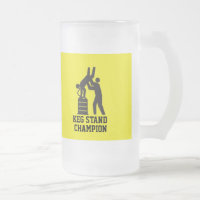 Tasse de bière de champion de support de barillet