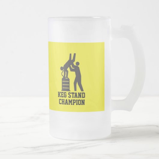 Tasse de bière de champion de support de barillet (Droit)