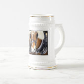 Tasse de bière de chevaux de trait de Clydesdale (Devant droit)