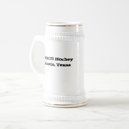 Tasse de bière de CHÈVRES (Devant gauche)