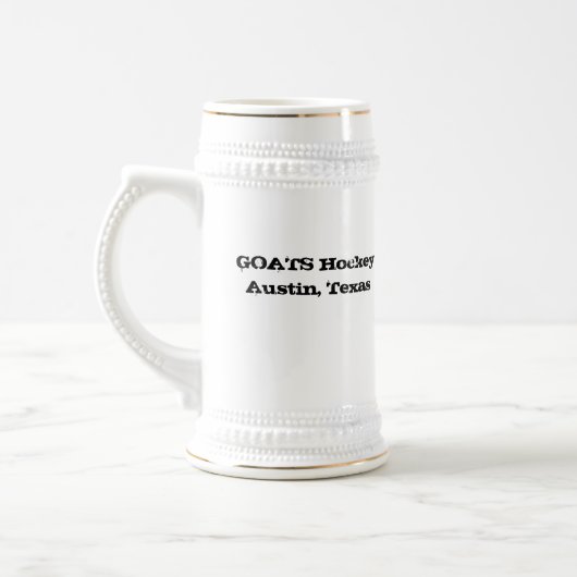Tasse de bière de CHÈVRES (Gauche)