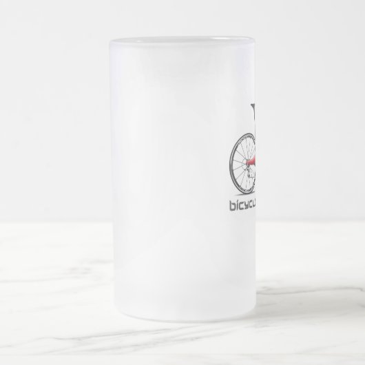 Tasse de bière de conception de bicyclette (Centre)