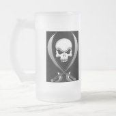 Tasse de bière de crâne de pirate (Gauche)
