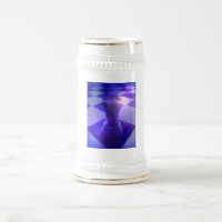 Tasse de bière de freux d'échecs