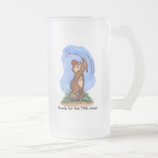 Tasse de bière de golfeur (Droit)