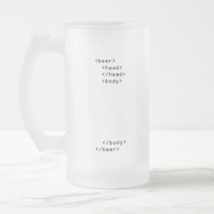 Tasse de bière de HTML