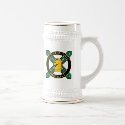 Tasse de bière de logo de PSYOPRA (Droite)